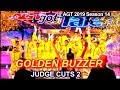 Vunbeatable from india  wins golden buzzer  americas got talent 2019 judge cuts