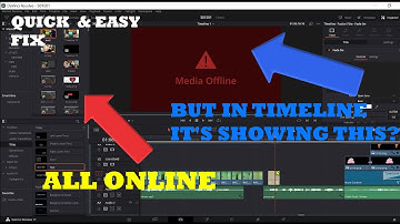DaVinci Resolve17 (2021) Media offline & Render problems | quick and easy fix