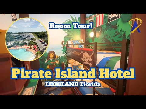 LEGOLAND Florida Pirate Island Hotel Room Tour