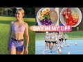 A DAY IN MY LIFE AS A TEENAGE RUNNER | strength &amp; conditioning, aerobic run &amp; pizza