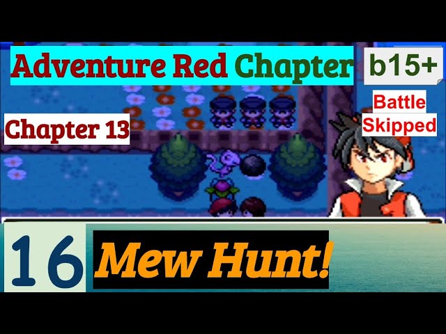 Pokemon Adventure - Red Chapter GBA - (Game Hacks) - GameBrew