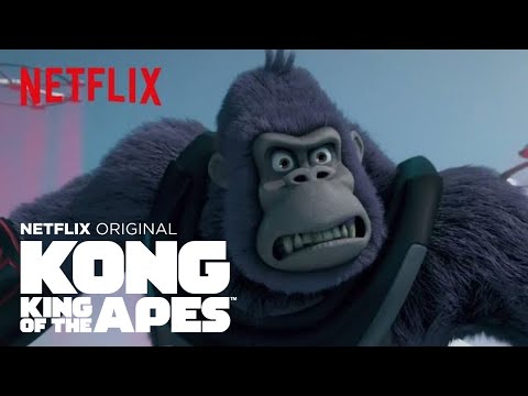 Kong On Ice | Kong King of the Apes | Netflix After School