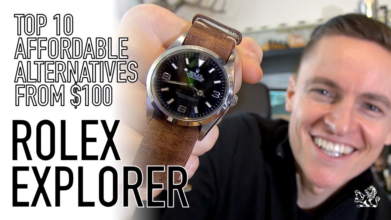 My Top 10 Best Rolex Explorer Non Homage Affordable Alternatives - From  $100 & Under $4000 - YouTube