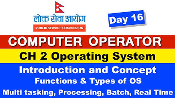Computer Operator Tayari || Operating System and its types || Day 16 || Readersnepal