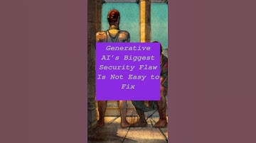 Generative AI’s Biggest Security Flaw Is Not Easy to Fix