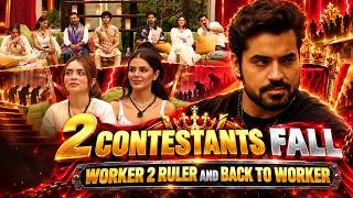 Rise and Fall 2 Rulers Back to Workers 2 Contestants Fall Again - Priyanka, Niharika #riseandfall2