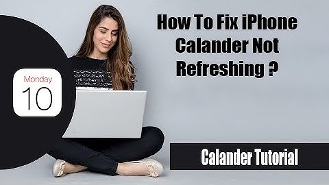 How To Fix iPhone Calendar Not Refreshing 2022 | iPhone Calendar Not Syncing