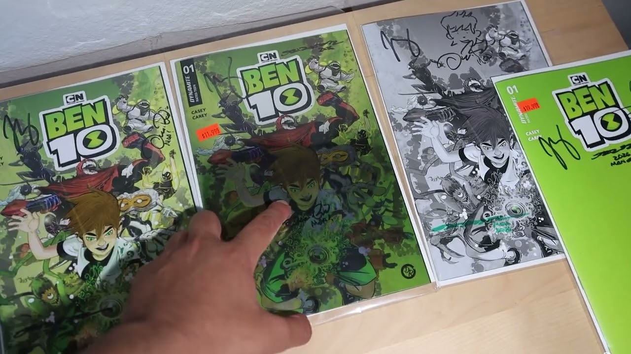 ＊Ｂen's＊ページ BEN 10 COMIC SIGNING! - YouTube