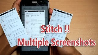 How to Stitch Multiple Long Screenshots into One Single Screenshot !! screenshot 2
