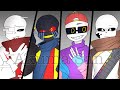 Misery x CPR MEME - Undertale AU Sanses ft. Geno Sans, Error Sans, Fresh Sans, Ink Sans (TW!! angst)