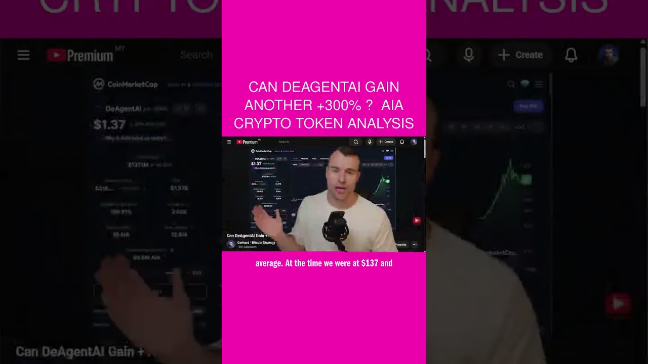Can DeAgentAI Gain Another +300% ? 🤩 AIA Crypto Token Analysis - YouTube