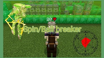[MCBE/PE] 《spin/ball breaker》 commandblock creation