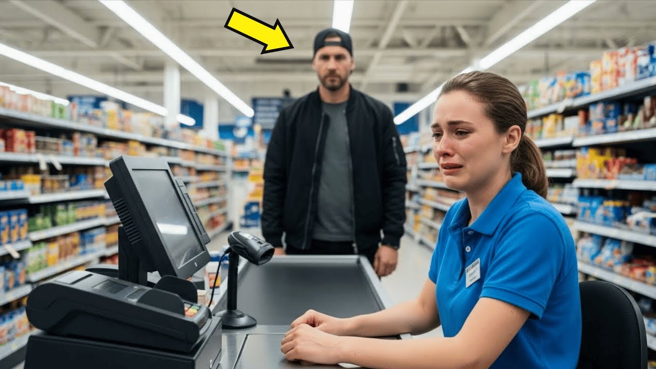 Förklädd miljonär kliver in i butiken och hittar kassörskan gråtande – sanningen chockerar