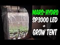 Mars Hydro SP3000 Light & Grow tent Unboxing, Setup & Review 2020 Model
