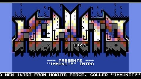 Immunity Intro by Hokuto Force (C64)