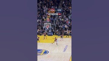 Stephen Curry Calls GAME Over the Trail Blazers | #shorts