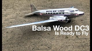 How to Build Balsa Airplane TIME-LAPSE!