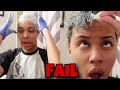 TRYING AT HOME HAIR DYE...my hair is falling out 😭 | ft. My Boyfriend | TayPancakes