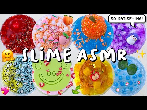 1 HOUR SLIME ASMR 💖 Huge Crunchy Slime Collection of 2022