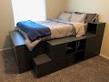 Ikea (storage) bed v2