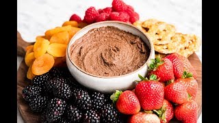 How to make Healthy Chocolate Hummus