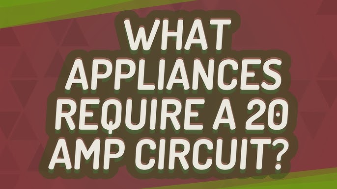 What Appliances Need Dedicated Circuits?