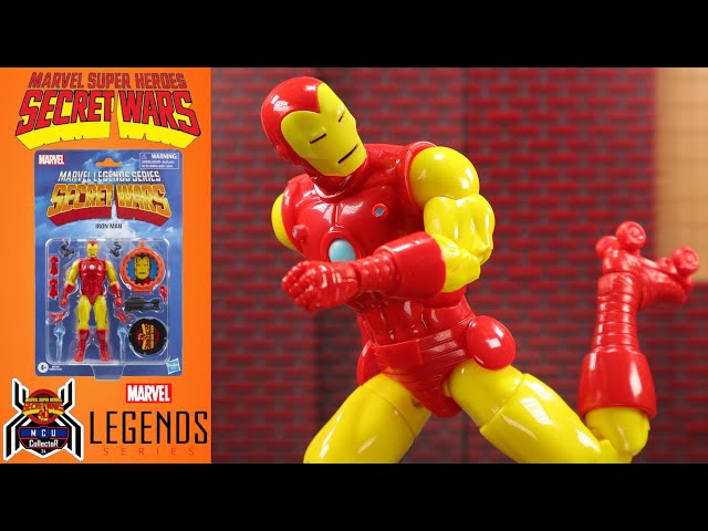 Marvel Legends IRON MAN Retro Secret Wars 40th Anniversary Comic