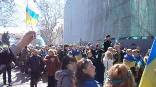 Одесса против войны и за соборность Украины