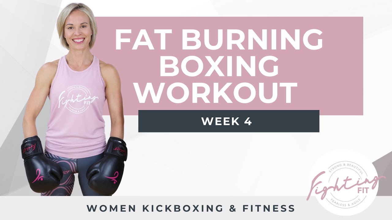 10 Minute Fat Burning Boxing Workout 👉Week 4 of 6 - YouTube
