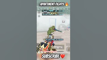 Apartment fastest 🔥1v4 #shorts #ytshorts #shortsvideo #pubgmobile