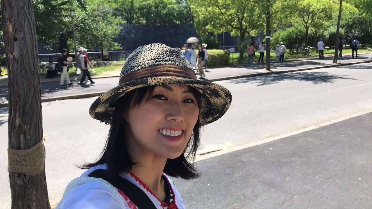 Osaka Castle 大阪城！🏯😆 with Yoko from Kyoto, Japan