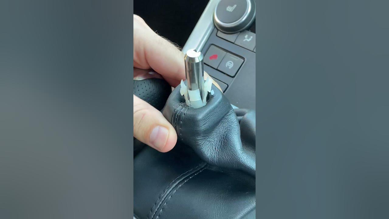 how to replace gear knob/stick Range rover evoque 201116 YouTube