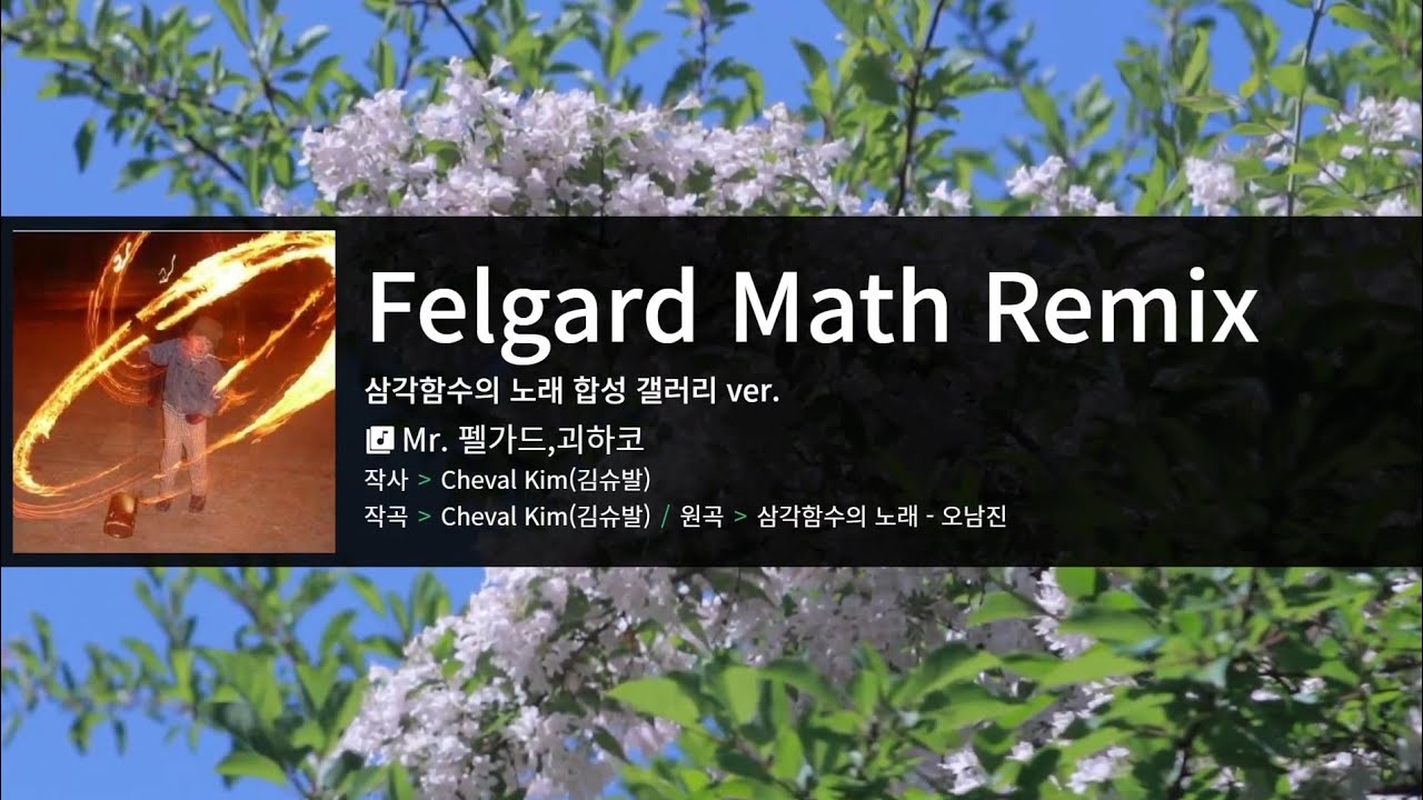 Felgard Math Remix(삼각함수의 노래 합성 갤러리 ver.) - Mr. 펠가드,괴하코 노래방 - YouTube