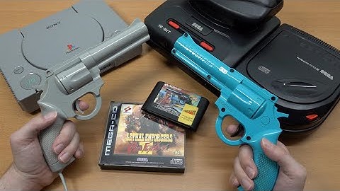 Lethal Enforcers SEGA & Playstation Arcade Retro Gaming Fun 🙌