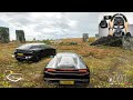 Lamborghini huracan and lamborghini urus  forza horizon 4 online  logitechg29 gameplay