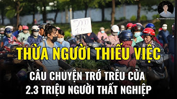 Thừa Người – Thiếu Việc, Câu Chuyện Trớ Trêu của 2,3 Triệu Người Thất Nghiệp