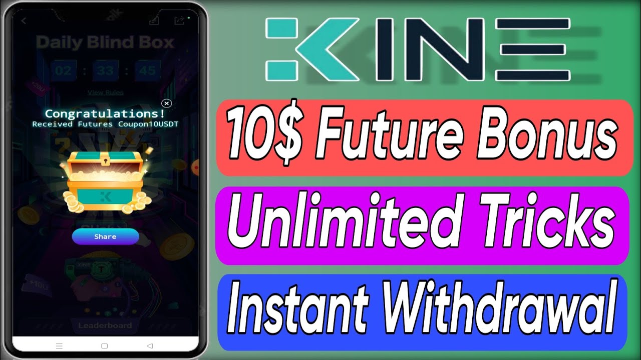 Kine Exchange 10$ Future Bonus New Airdrop Today | New Crypto Loot | New Airdrop Instant Withdraw