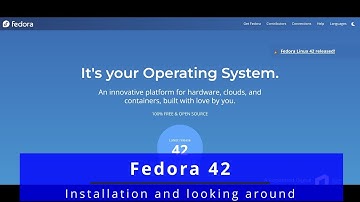 Installing Fedora 42 🐧 looking around