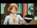 luffy and shanks cute moments