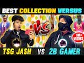 TSG Jash 🇮🇳 Vs 2B Gamer Funniest Collection Versus with Richest Player Of Nepal- Garena Free Fire