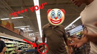 Trolling People In Walmart *Old Man Chased Us Out*