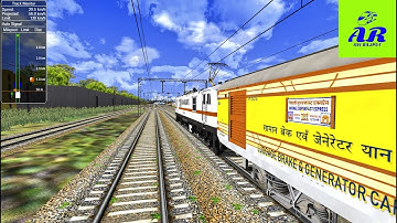 #trainsimulator #msts #indianrailways 12553 Vaishali SF Express