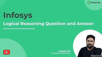 Infosys Logical Reasoning Questions and Answers
