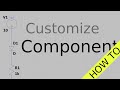 How to customize standard components on LTspice