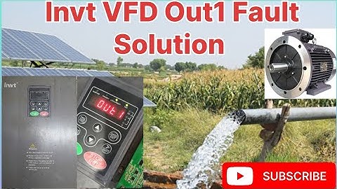 Invt Vfd Out1 Fault Solution|OUT1 FAULT REPAIRING|INVT VFD REPAIRING|Invt VFD Drive Board Repairing|