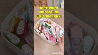 Guess Which One’s the Real Correction Tape?! #shorts