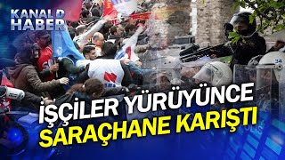 İstanbulda 1 Mayıs Arbedesi Gruplar Polisi Aşıp Taksime Çıkamadı