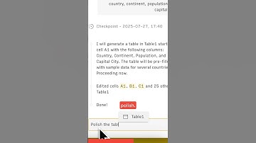 Create any Tables with AI in seconds ⚡ | AI Spreadsheet Hack #65
