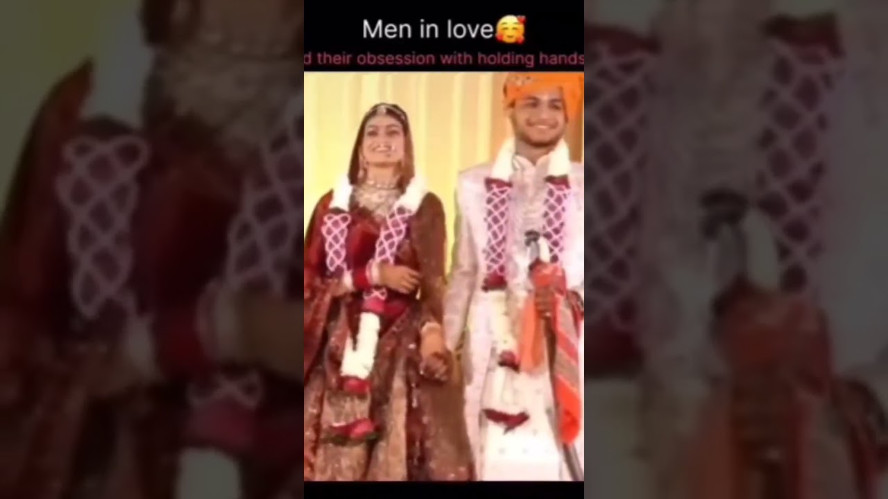 Man in love 🥰 and their obsession with holding hands 👫 👩‍❤️‍👨 