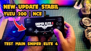 New Update Yuzu Emulator 200 NCE Stabil Parah Test Main Sniper Elite 4 Wajib Coba! screenshot 4
